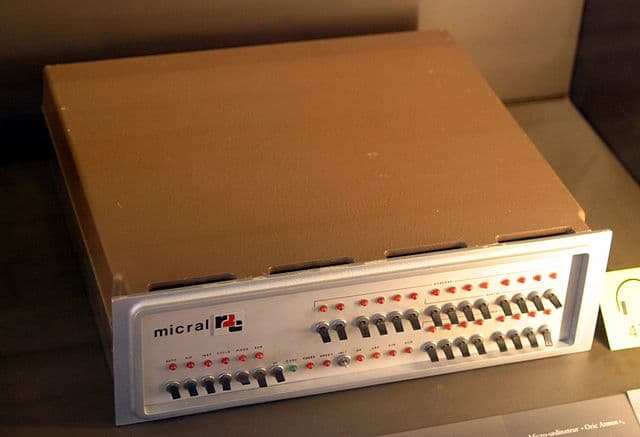Prototype du premier Micral, tel que commercialisé en 1971