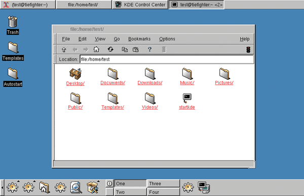 KFM sur KDE 1.1